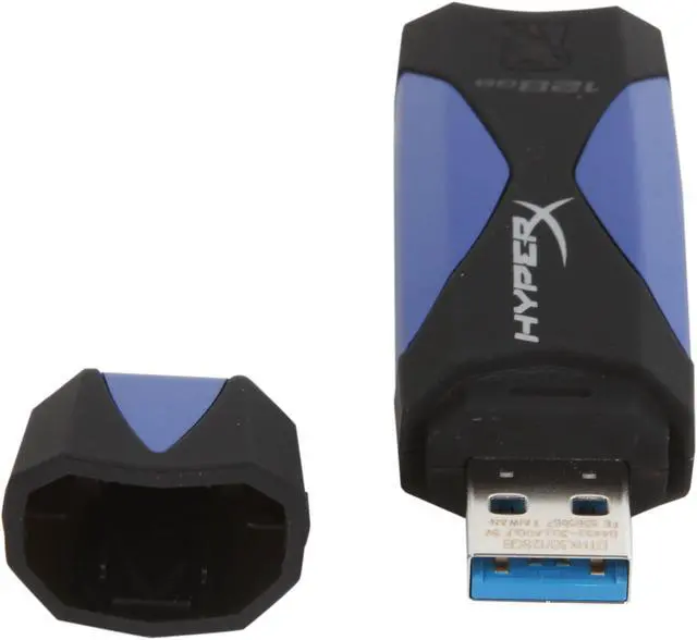 Alt view image 4 of 5 - HyperX DataTraveler HyperX 3.0 128GB USB 3.0 Flash Drive DTHX30/128GB
