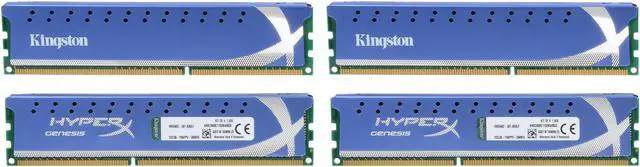 Alt view image 2 of 3 - HyperX 8GB (4 x 2GB) DDR3 2400 Desktop Memory Model KHX2400C11D3K4/8GX