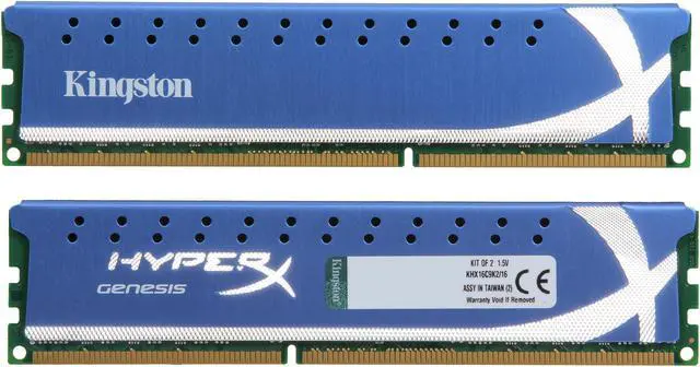 Alt view image 2 of 3 - HyperX 16GB (2 x 8GB) DDR3 1600 (PC3 12800) Desktop Memory Model KHX16C9K2/16
