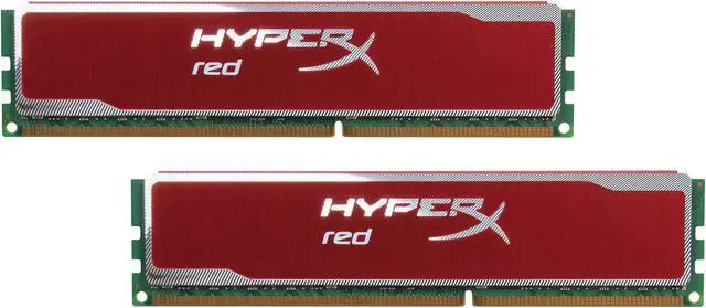 Main image of HyperX XMP Blu Red Series 16GB (2 x 8GB) DDR3 1600 Desktop Memory Model KHX16C10B1RK2/16X