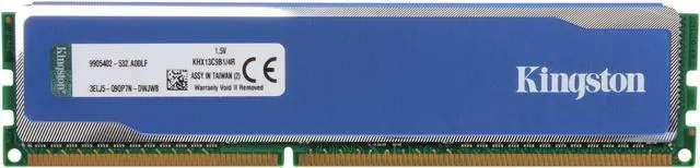 Alt view image 2 of 3 - HyperX 4GB DDR3 1333 Desktop Memory HyperX Blu Model KHX13C9B1/4R