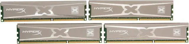 Main image of HyperX XMP 10th Anniversary Series 16GB (4 x 4GB) DDR3 1600 (PC3 12800) Desktop Memory Model KHX16C9X3K4/16X