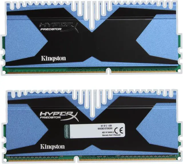 Alt view image 2 of 3 - HyperX Predator Series 8GB (2 x 4GB) DDR3 2800 Desktop Memory Model KHX28C12T2K2/8X