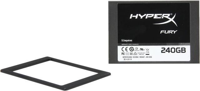 Alt view image 6 of 6 - HyperX Fury 2.5" 240GB SATA III Internal Solid State Drive (SSD) SHFS37A/240G