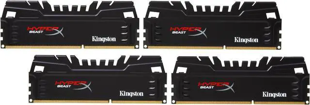 Main image of HyperX Beast 16GB (4 x 4GB) DDR3 1866 Desktop Memory Model HX318C9T3K4/16