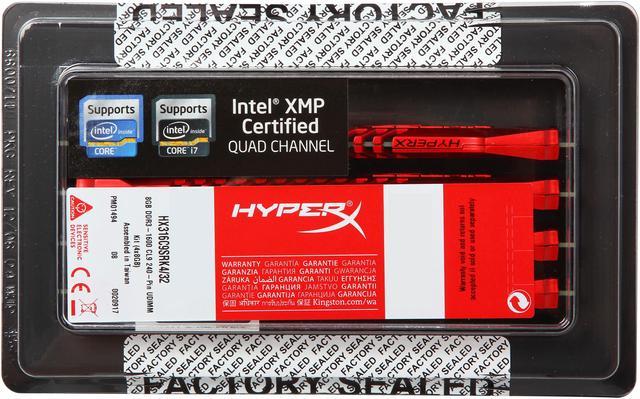 HyperX Savage module de mémoire 32 Go DDR3 1600 MHz (HX316C9SRK4/32). Open  iT - Informatique et Haute technologie