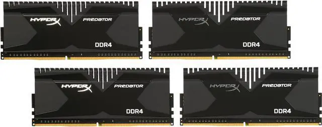 Main image of HyperX Predator 16GB (4 x 4GB) DDR4 2133 (PC4 17000) Desktop Memory Model HX421C13PBK4/16