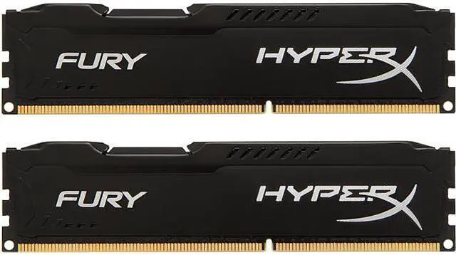 Main image of HyperX FURY 8GB (2 x 4GB) DDR3L 1866 (PC3L 14900) Desktop Memory Model HX318LC11FBK2/8