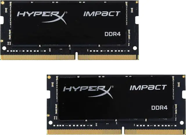 Main image of HyperX Impact 260-Pin DDR4 SO-DIMM DDR4 2400 (PC4 19200) Laptop Memory Model HX424S14IBK2/32