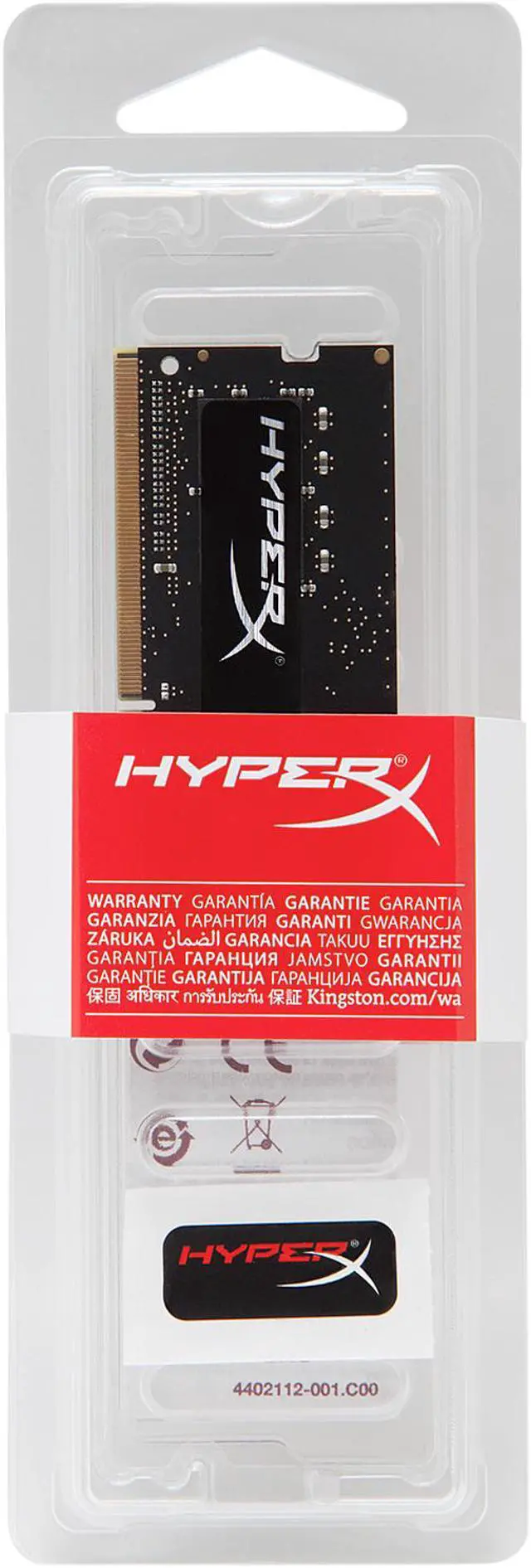 Alt view image 3 of 3 - HyperX Impact 16GB (1 x 16GB) DDR4 2666 RAM (Notebook Memory) CL15 XMP SODIMM (260-Pin) HX426S15IB2/16