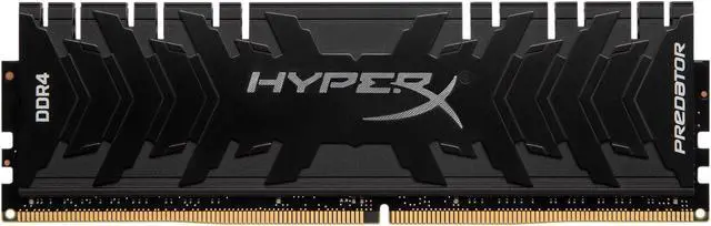 Alt view image 3 of 5 - HyperX Predator 16GB (2 x 8GB) DDR4 2666MHz DRAM (Desktop Memory) CL13 1.35V Black DIMM (288-pin) HX426C13PB3K2/16 (Intel XMP)