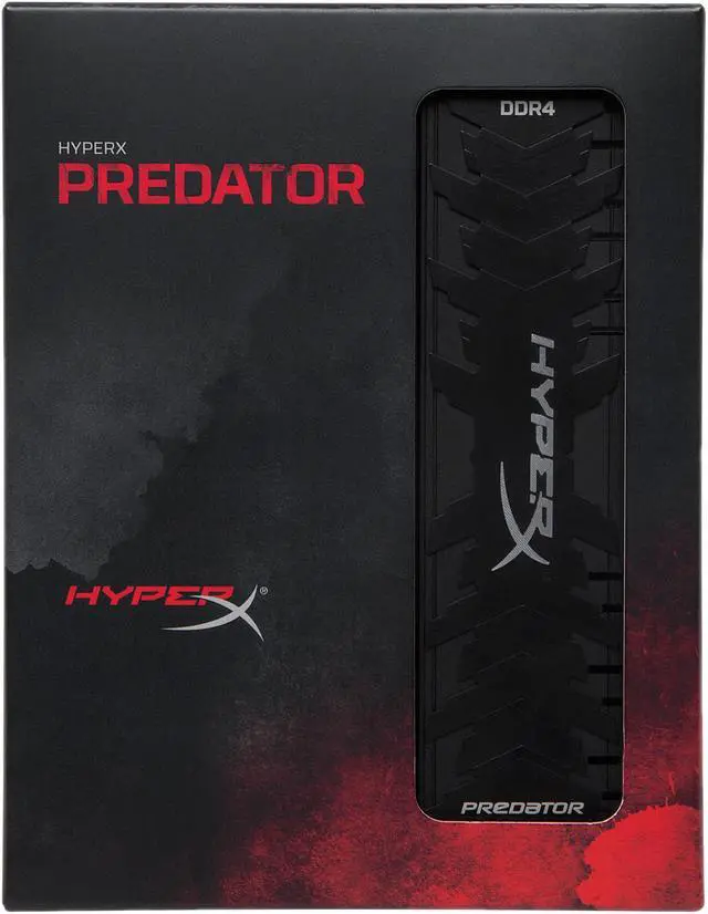 Alt view image 4 of 5 - HyperX Predator 16GB (2 x 8GB) DDR4 2666MHz DRAM (Desktop Memory) CL13 1.35V Black DIMM (288-pin) HX426C13PB3K2/16 (Intel XMP)