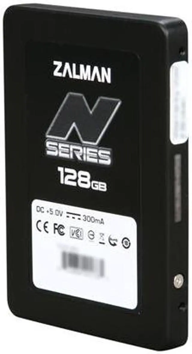 Alt view image 2 of 6 - Zalman N Series 2.5" 128GB SATA II MLC Internal Solid State Drive (SSD) SSD0128N1