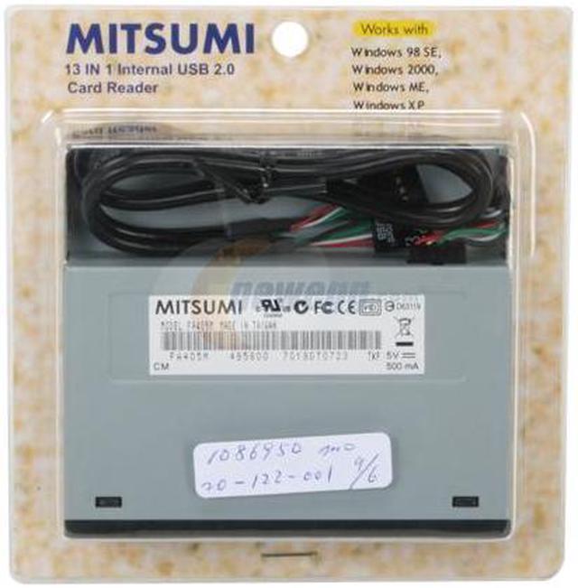 Main image of MITSUMI FA405M BLACK 13-in-1 USB 2.0 Card Reader