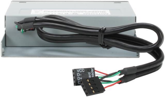 Alt view image 4 of 4 - MITSUMI FA405M BLACK 13-in-1 USB 2.0 Card Reader