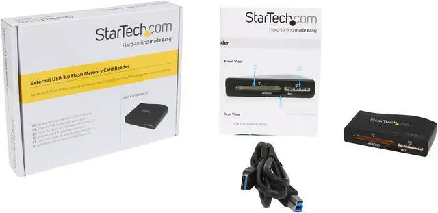 Alt view image 6 of 6 - StarTech.com USB 3.0 Multi Media Flash Memory Card Reader (FCREADHCU3)