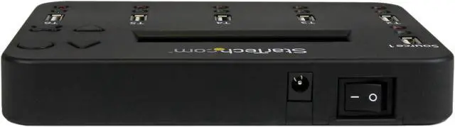 Alt view image 3 of 4 - StarTech.com USBDUP15 6 - USB A (4 pin) Female Standalone 1:5 USB Flash Drive Duplicator and Eraser – Flash Drive Copier
