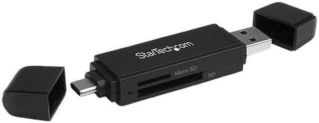 Alt view image 2 of 4 - StarTech SDMSDRWU3AC StarTech.com USB Memory Card Reader - USB 3.0 SD Card Reader - Compact - 5 Gbps - USB Card Reader - MicroSD USB Adapter