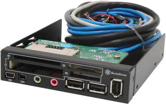 Main image of Silverstone FP34-B USB 2.0 Card Reader