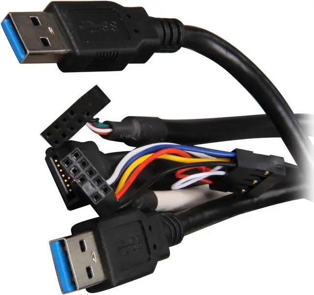 Alt view image 5 of 6 - nMEDIAPC ZE-C198 All-in-one USB Card Reader with USB 3.0/IEEE 1394/e-SATA Port/HD Audio Ports