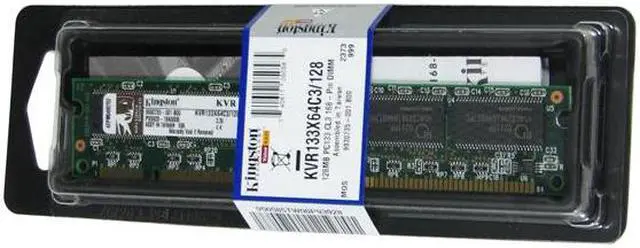Alt view image 3 of 3 - Kingston ValueRAM 128MB PC 133 Desktop Memory Model KVR133X64C3/128 - OEM