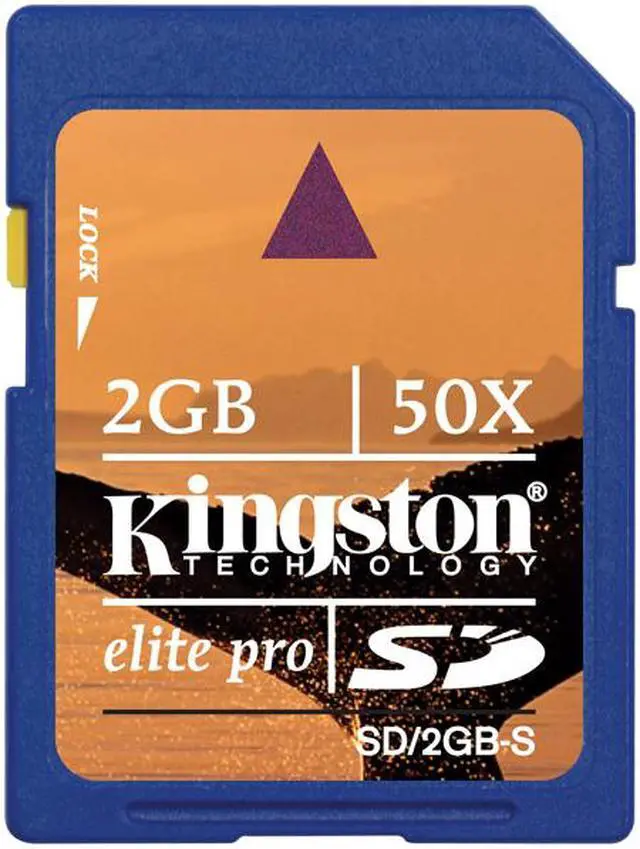 Main image of Kingston Elite Pro 2GB Secure Digital (SD) Flash Card Model SD/2GB-S