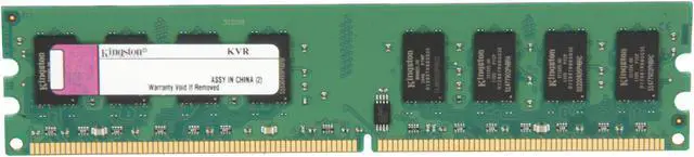 Main image of Kingston 2GB DDR2 533 (PC2 4200) Desktop Memory Model KVR533D2N4/2G