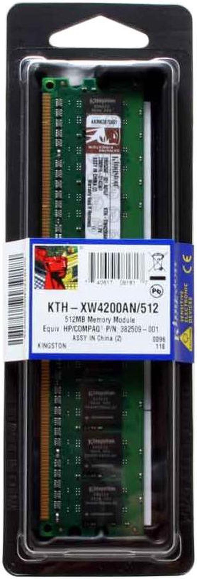 Main image of Kingston 512MB Unbuffered DDR2 533 (PC2 4200) System Specific Memory for HP/Compaq Model KTH-XW4200AN/512