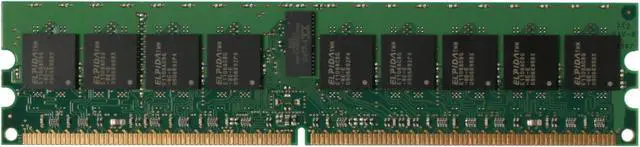 Alt view image 2 of 3 - Kingston ValueRAM 2GB ECC Registered DDR2 400 (PC2 3200) Server Memory Model KVR400D2D8R3/2G