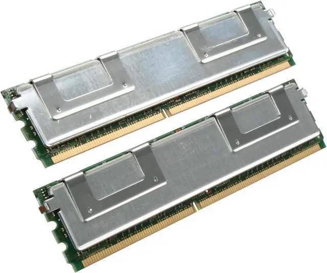 Main image of Kingston 4GB (2 x 2GB) ECC Fully Buffered DDR2 667 (PC2 5300) Dual Channel Kit Server Memory Model KVR667D2D4F5K2/4G