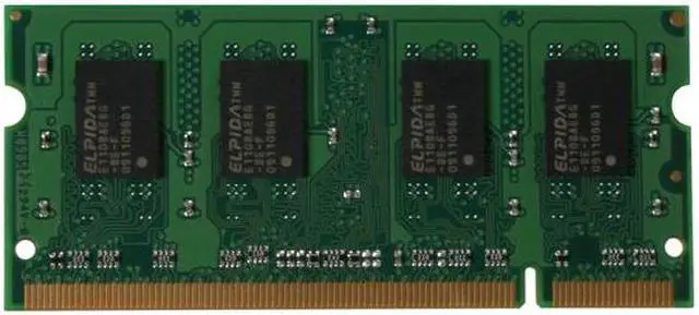 Alt view image 2 of 3 - Kingston 1GB 200-Pin DDR2 SO-DIMM DDR2 800 (PC2 6400) Laptop Memory Model KVR800D2S5/1G