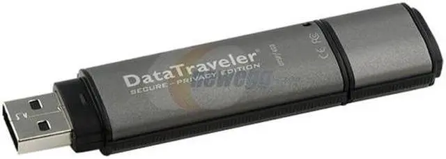 Alt view image 3 of 4 - Kingston DataTraveler Secure 1GB Flash Drive (USB2.0 Portable) 256bit AES Encryption DTSP/1GB