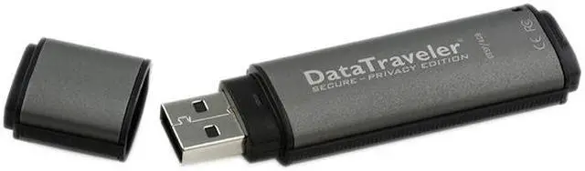 Alt view image 3 of 5 - Kingston DataTraveler Secure 4GB Flash Drive (USB2.0 Portable) 256bit AES Encryption DTSP/4GB