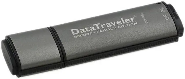 Alt view image 2 of 5 - Kingston DataTraveler Secure 4GB Flash Drive (USB2.0 Portable) 256bit AES Encryption DTSP/4GB