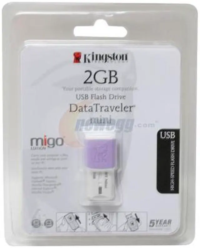 Main image of Kingston Migo Edition 2GB Flash Drive (USB2.0 Portable) DTM/2GB