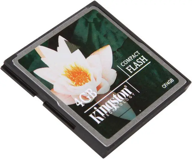 Main image of Kingston 4GB  Compact Flash Memory Card (CF/4GB)