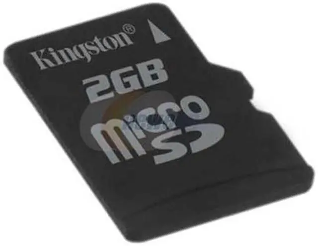 Main image of Kingston 2GB MicroSD Flash Card Model SDC/2GBKR