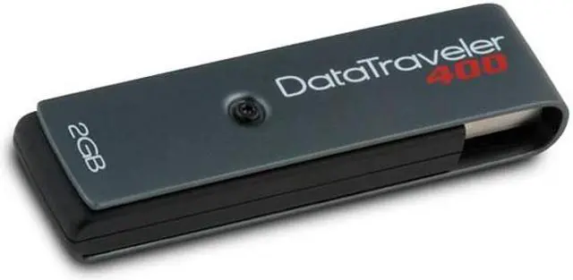 Alt view image 2 of 4 - Kingston DataTraveler 400 2GB Flash Drive (USB2.0 Portable) w/MigoSync DT400/2GB