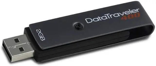 Main image of Kingston DataTraveler 400 2GB Flash Drive (USB2.0 Portable) w/MigoSync DT400/2GB