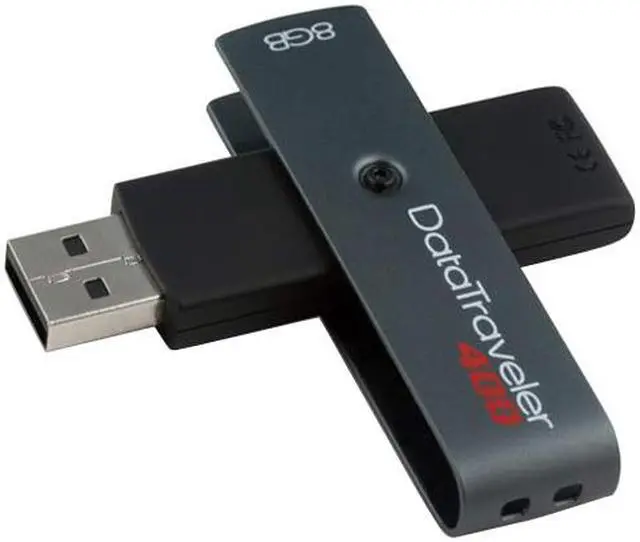 Alt view image 3 of 4 - Kingston 8GB Flash Drive (USB2.0 Portable) w/Sync DT400/8GB