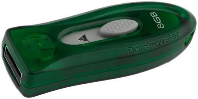 Main image of Kingston DataTraveler 110 (Green) 8GB Flash Drive (USB2.0 Portable) DT110G/8GB