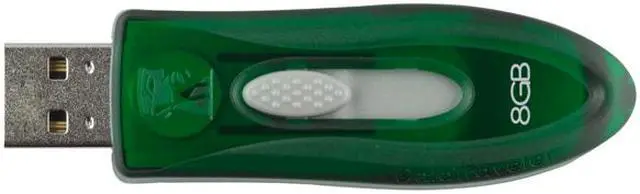 Alt view image 3 of 5 - Kingston DataTraveler 110 (Green) 8GB Flash Drive (USB2.0 Portable) DT110G/8GB