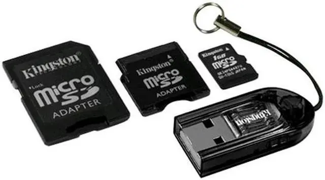 Main image of Kingston 4GB microSDHC Flash Card Model MBLY/4GBKR