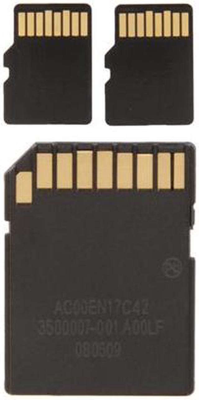 Alt view image 2 of 3 - Kingston 4GB (2GB x 2) MicroSD Flash Card Twin Pack (2pcs) One Adapter Model SDC/2GB-2P1A