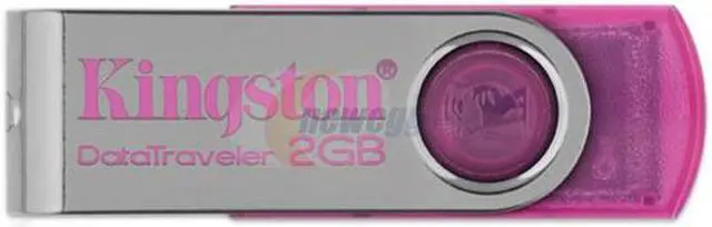Alt view image 2 of 4 - Kingston DataTraveler 101 2GB USB 2.0 Flash Drive (Pink) DT101N/2GB