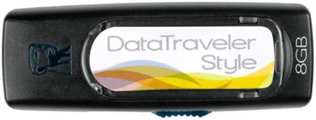 Alt view image 4 of 6 - Kingston DataTraveler Style 8GB Flash Drive (USB2.0 Portable) DTYLB/8GB