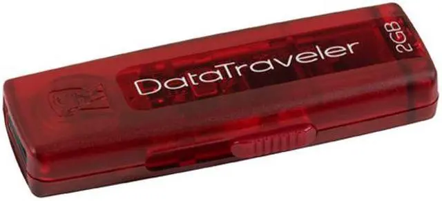 Main image of Kingston DataTraveler 100 2GB Flash Drive (USB2.0 Portable) DT100R/2GB