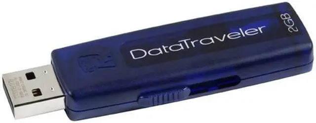 Alt view image 2 of 5 - Kingston DataTraveler 100 2GB Flash Drive (USB2.0 Portable) DT100B/2GB