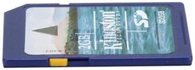 Alt view image 2 of 4 - Kingston 2GB Secure Digital (SD) Flash Card W/ E-Tail clamshell Model SD/2GBET