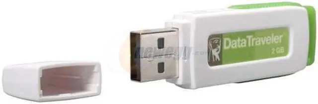Main image of Kingston DataTraveler I 2GB Flash Drive (USB2.0 Portable) W/ E-Tail clamshell DTI/2GBET - OEM